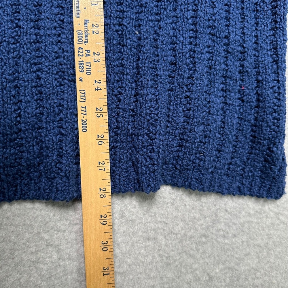 Free People Ella Tunic Blue Colorblock Mock Neck Sweater Oversized Size M NWT - Picture 5 of 9